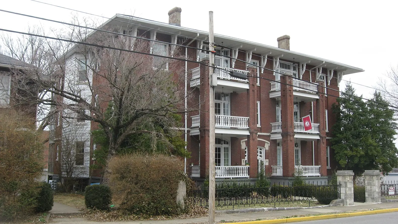 The St. James Apartments, built in 1912, at 1133 Chestnut St. in Bowling Green's College Hill neighborhood