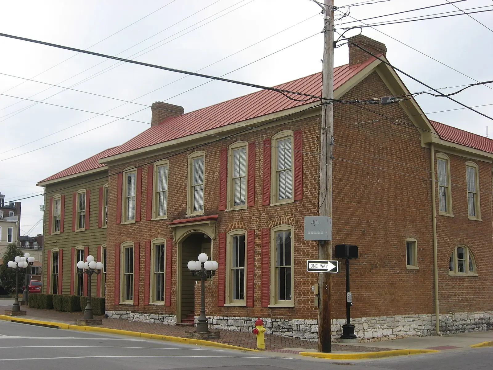 The Maria Moore House at 801 State St. in downtown Bowling Green, listed on the National Register of Historic Places
