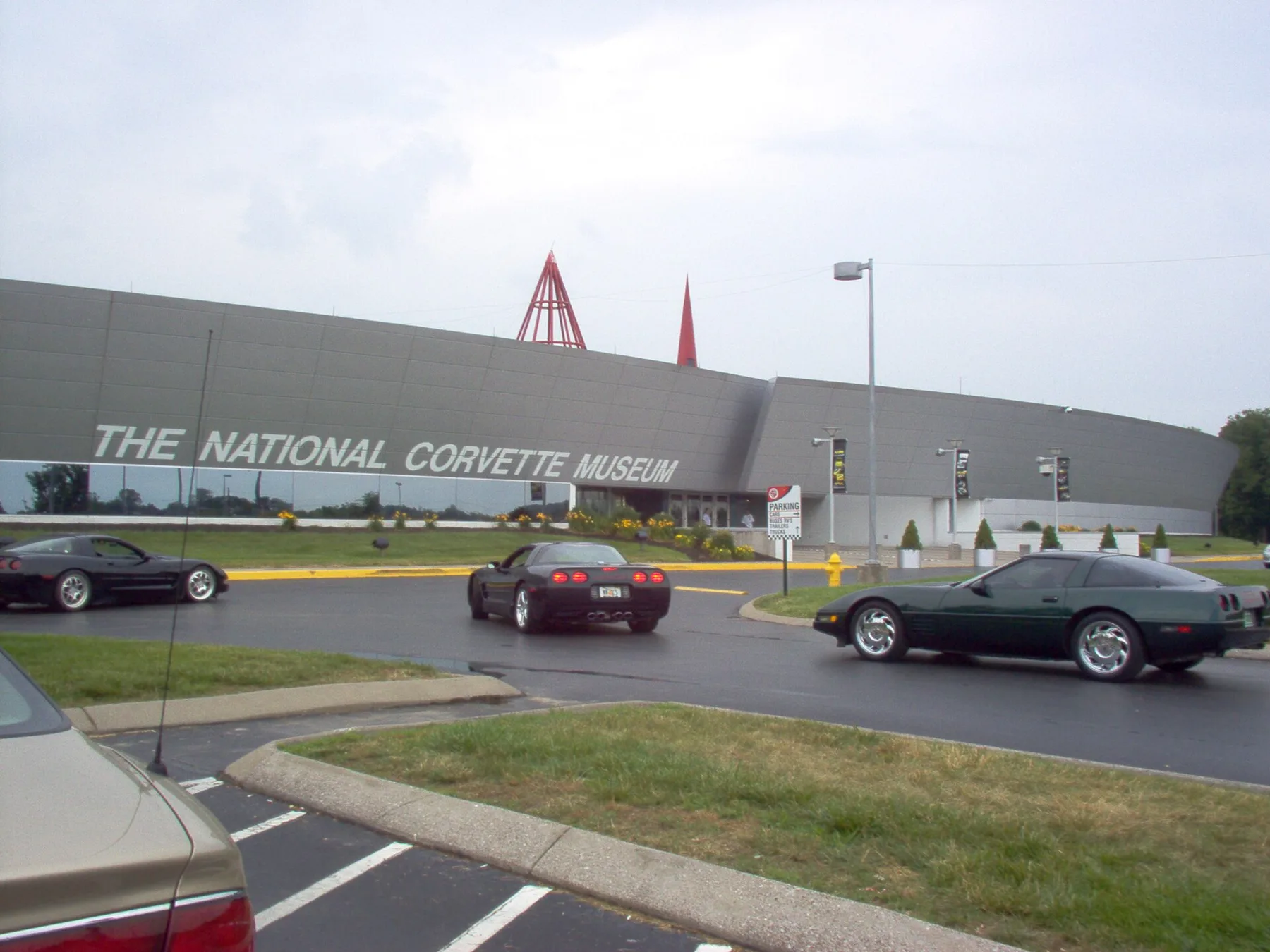 The National Corvette Museum on Corvette Drive, Bowling Green, host of Friday's Spirit of Riverview Costume Gala