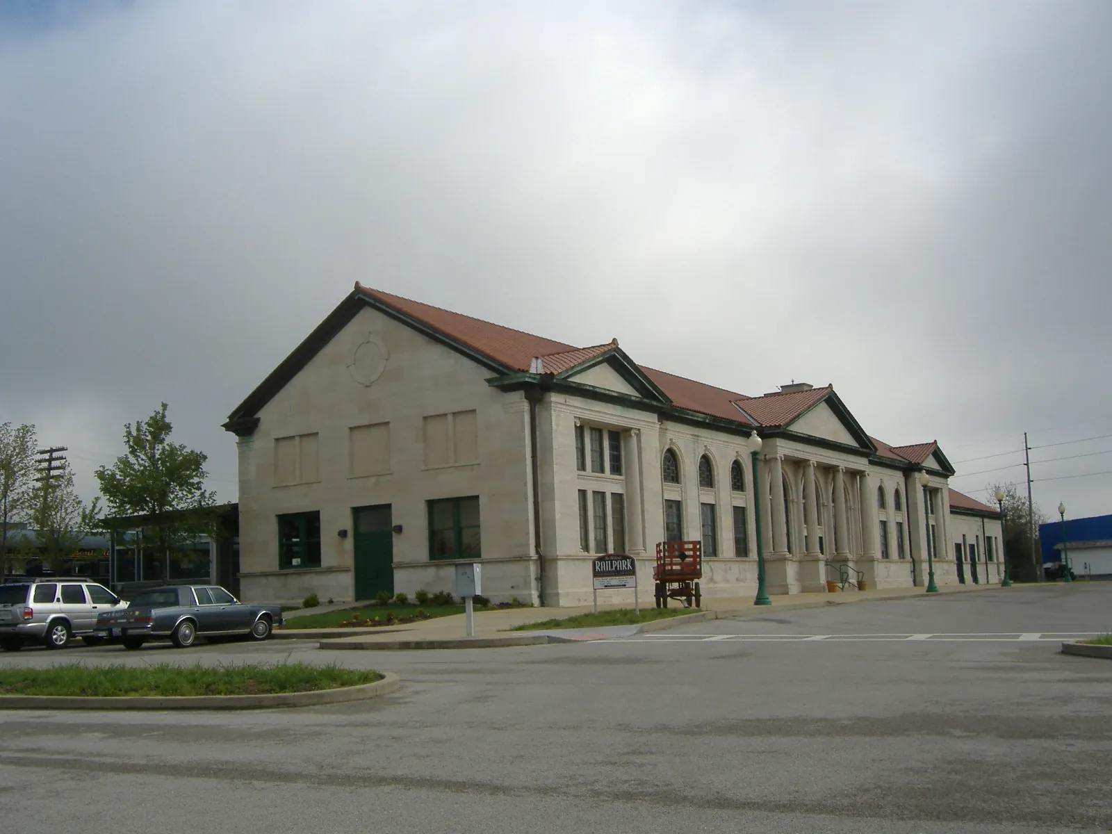The restored L&N depot at the Historic RailPark and Train Museum on Kentucky Street, home of the Romance at the RailPark dinner